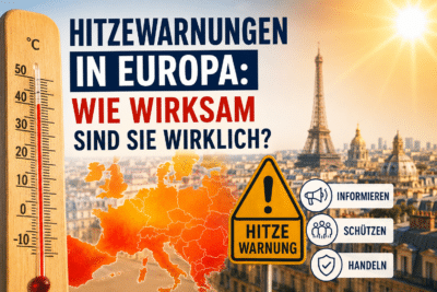 Hitzewarnungen in Europa: Wie wirksam sind sie wirklich?
