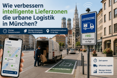 Wie verbessern intelligente Lieferzonen die urbane Logistik in München?