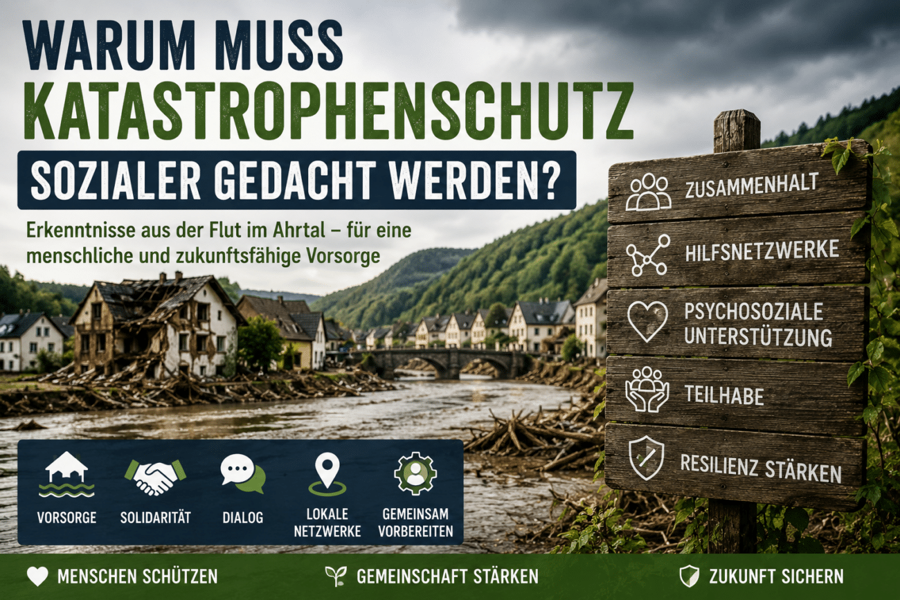 Warum muss Katastrophenschutz sozialer gedacht werden?