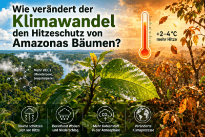 Wie verändert der Klimawandel den Hitzeschutz von Amazonas Bäumen?
