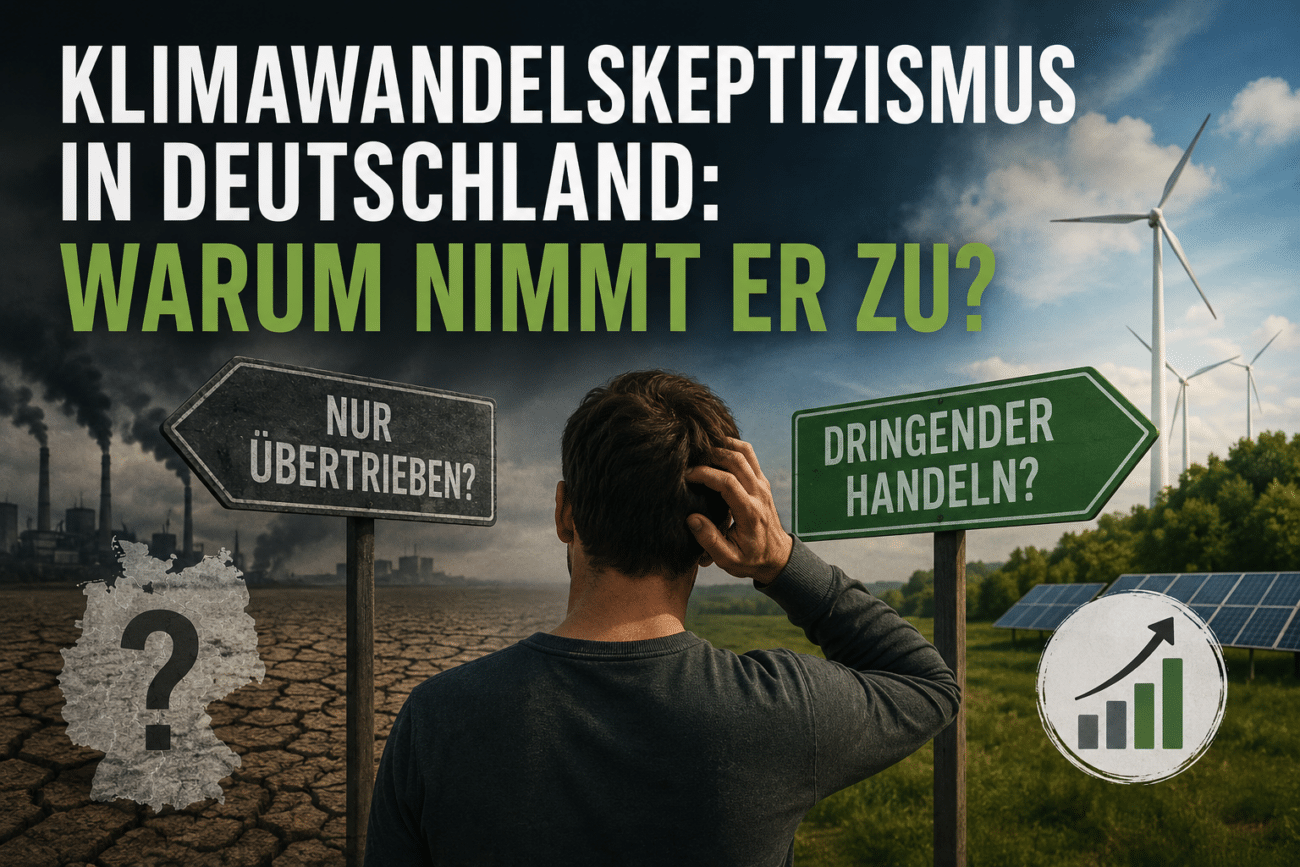 Klimawandelskeptizismus in Deutschland: Warum nimmt er zu?
