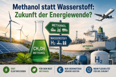 Methanol statt Wasserstoff: Zukunft der Energiewende?