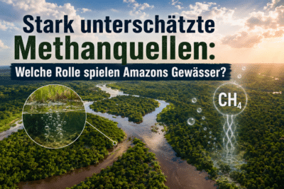 Stark unterschätzte Methanquellen: Welche Rolle spielen Amazons Gewässer?