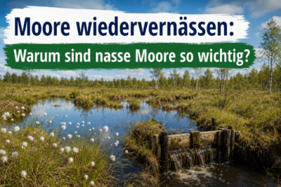 Moore wiedervernässen: Warum sind nasse Moore so wichtig?