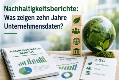 Nachhaltigkeitsberichte: Was zeigen zehn Jahre Unternehmensdaten?