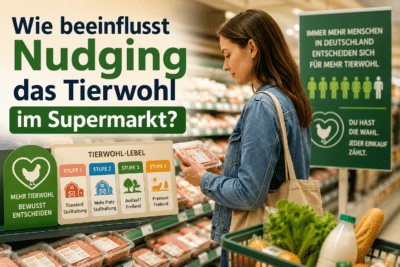 Wie beeinflusst Nudging das Tierwohl im Supermarkt?