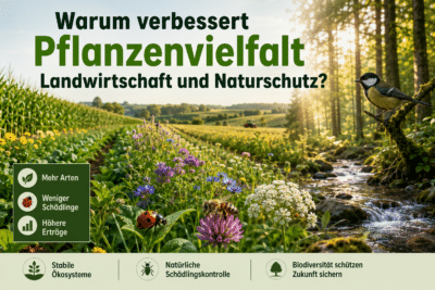 Warum verbessert Pflanzenvielfalt Landwirtschaft und Naturschutz?