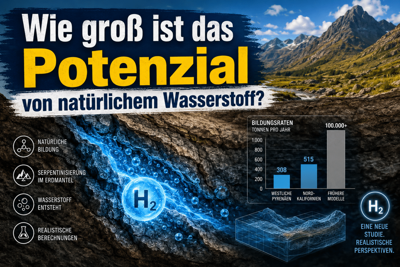 Wie groß ist das Potenzial von natürlichem Wasserstoff?