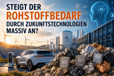 Steigt der Rohstoffbedarf durch Zukunftstechnologien massiv an?