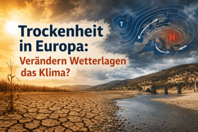 Trockenheit in Europa: Verändern Wetterlagen das Klima?