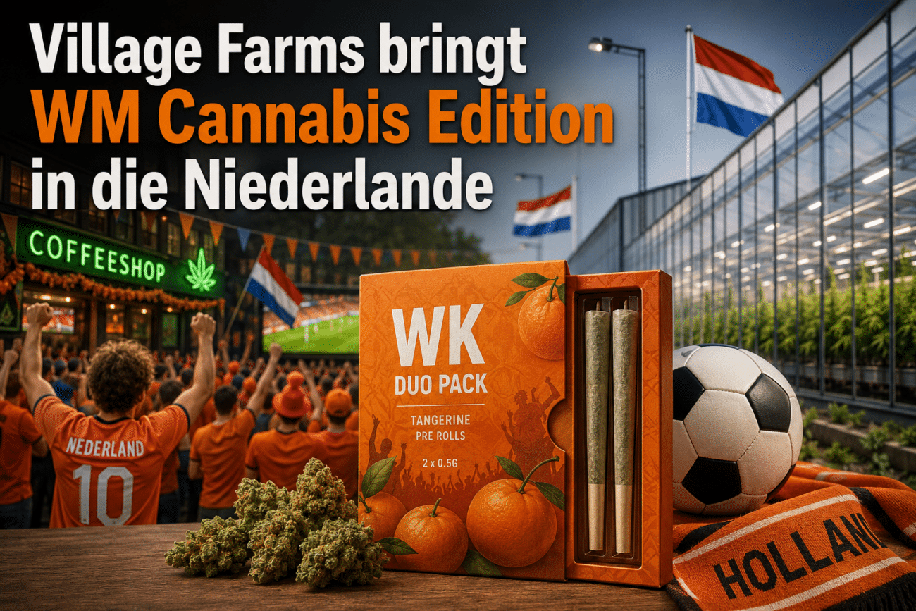 Village Farms bringt WM Cannabis Edition in die Niederlande
