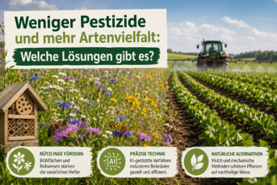 Weniger Pestizide und mehr Artenvielfalt: Welche Lösungen gibt es?
