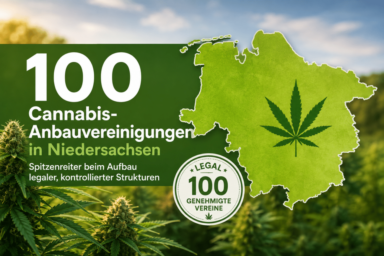 100 Cannabis-Anbauvereinigungen in Niedersachsen