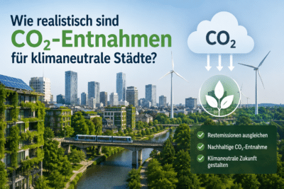 Wie realistisch sind CO₂-Entnahmen für klimaneutrale Städte?
