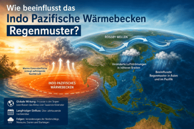 Wie beeinflusst das Indo Pazifische Wärmebecken Regenmuster?