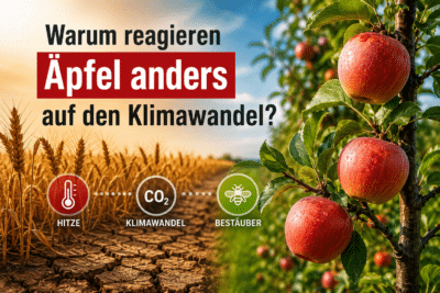 Warum reagieren Äpfel anders auf den Klimawandel?