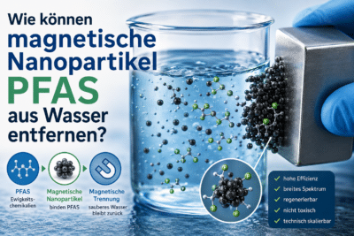 Wie entfernen magnetische Nanopartikel Ewigkeitschemikalien aus Wasser?