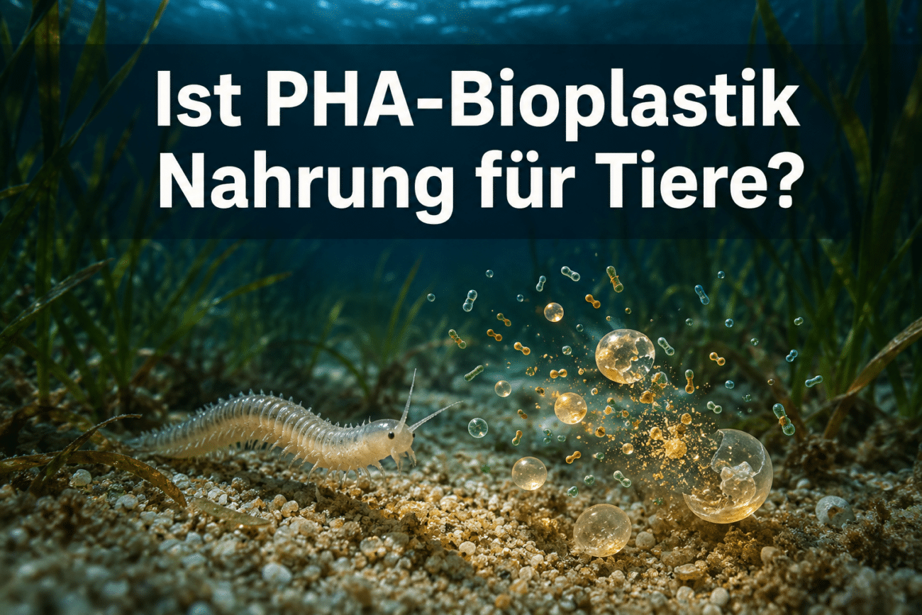 Ist PHA-Bioplastik Nahrung für Tiere?