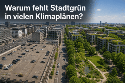 Warum fehlt Stadtgrün in vielen Klimaplänen?