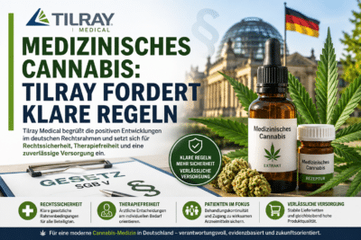 Medizinisches Cannabis: Tilray fordert klare Regeln