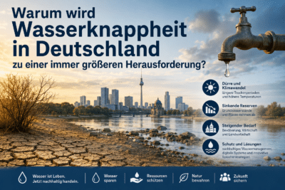 Warum wird Wasserknappheit in Deutschland zu einer immer größeren Herausforderung?