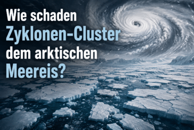 Wie schaden Zyklonen-Cluster dem arktischen Meereis?
