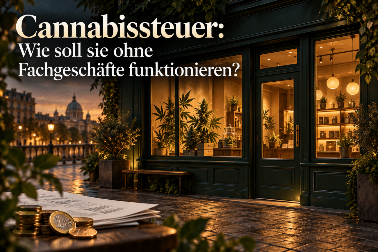 Cannabissteuer: Wie soll sie ohne Fachgeschäfte funktionieren?