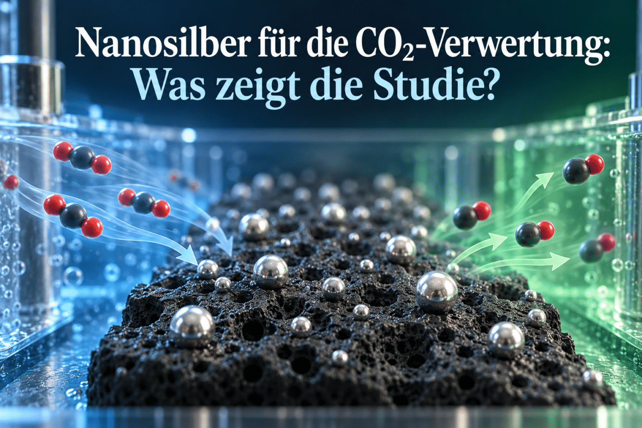 Nanosilber für die CO₂-Verwertung: Was zeigt die Studie?