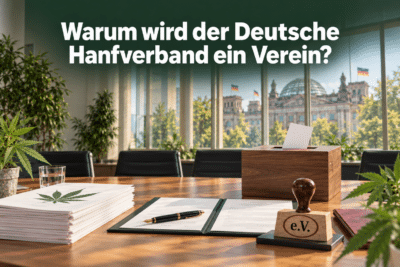 Warum wird der Deutsche Hanfverband ein Verein?