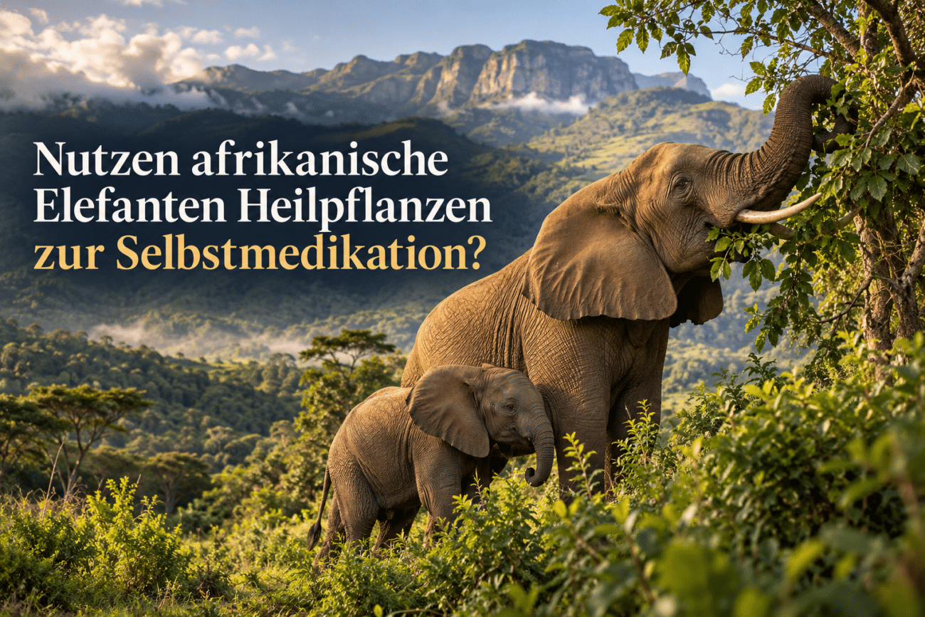 Nutzen Elefanten Heilpflanzen zur Selbstmedikation?