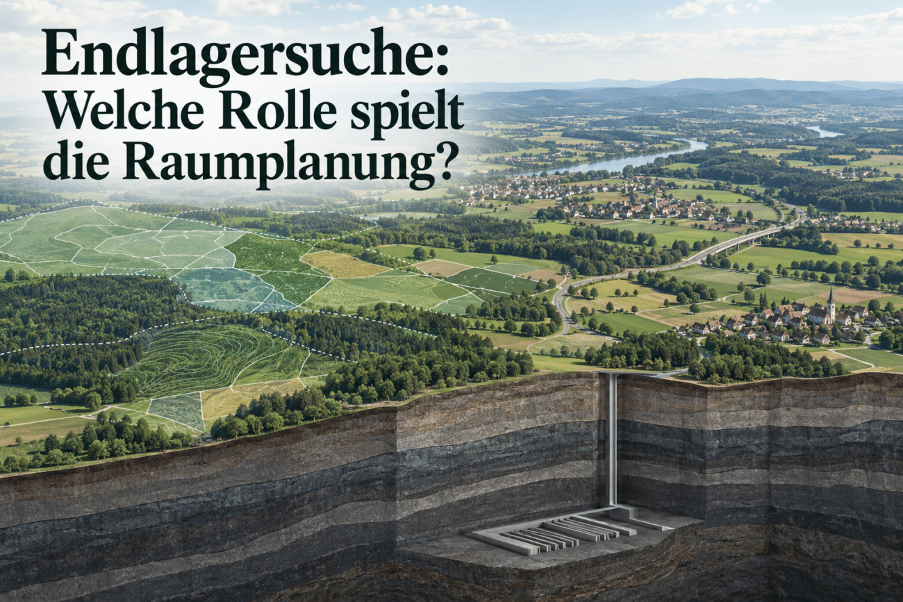 Endlagersuche: Welche Rolle spielt die Raumplanung?
