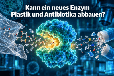 Kann ein neues Enzym Plastik und Antibiotika abbauen?