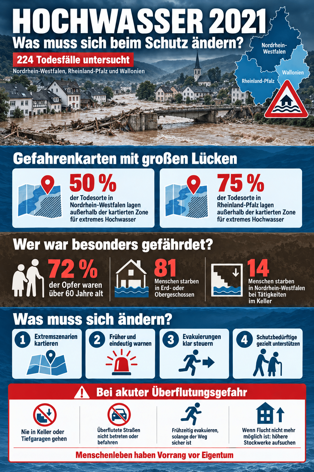 Hochwasser 2021: Was muss sich beim Schutz ändern?