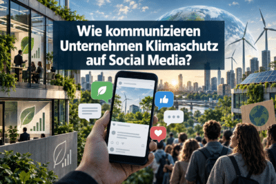 Wie kommunizieren Unternehmen Klimaschutz auf Social Media?