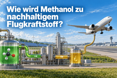 Wie wird Methanol zu nachhaltigem Flugkraftstoff?
