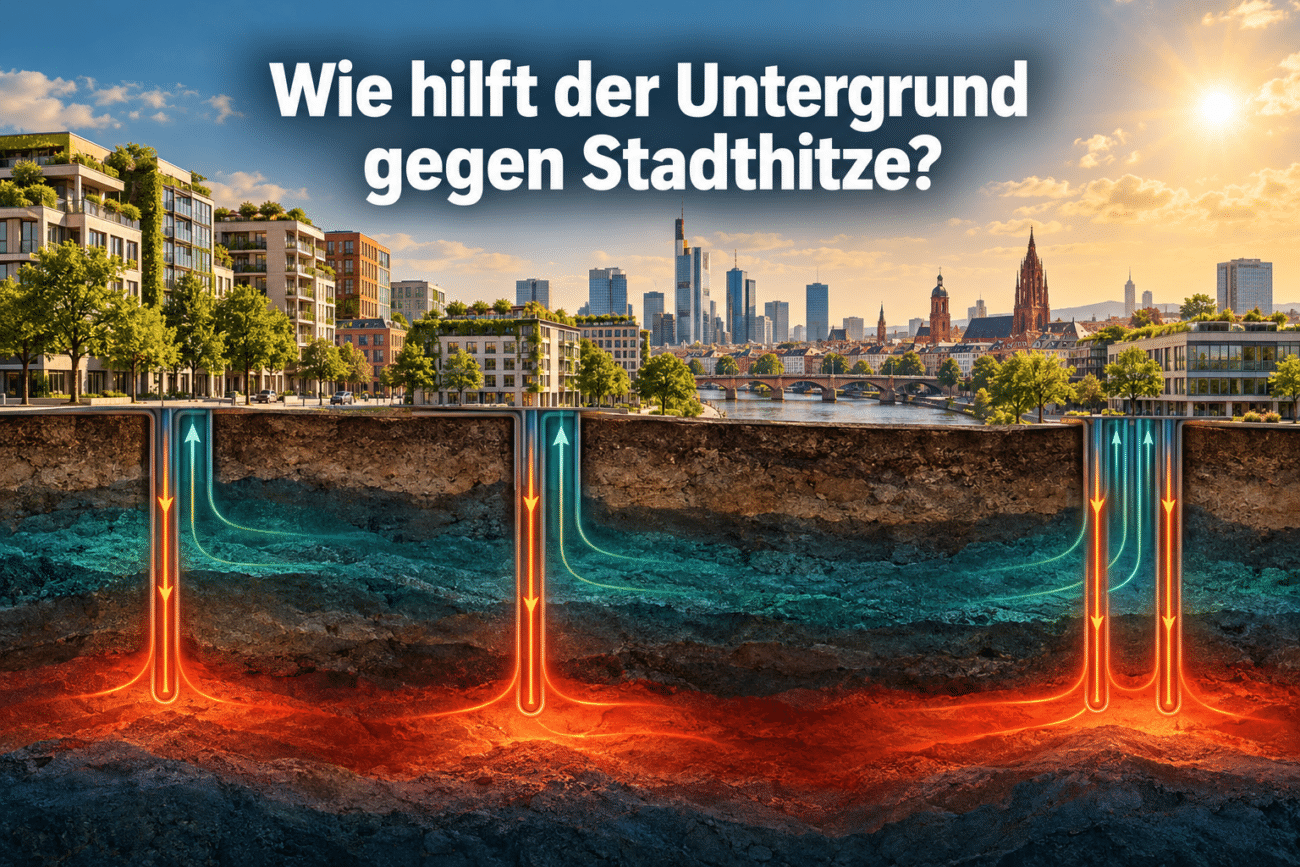 Wie hilft der Untergrund gegen Stadthitze?