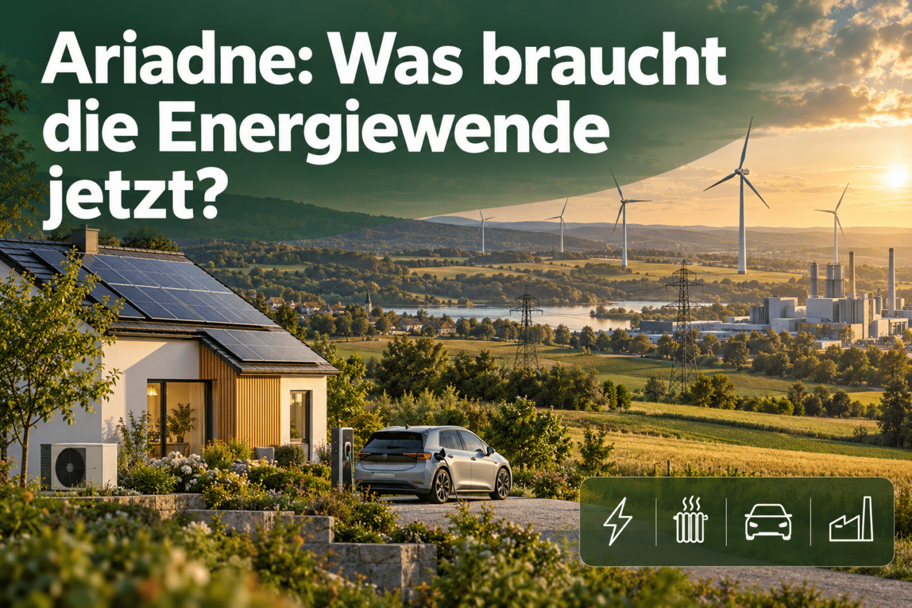 Ariadne: Was braucht die Energiewende jetzt?
