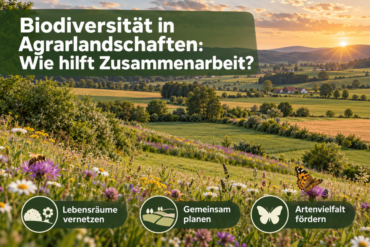 Wie können Kooperationen die Biodiversität in Agrarlandschaften fördern?
