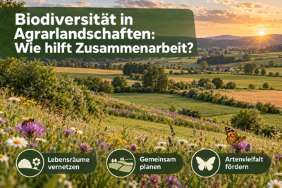 Wie können Kooperationen die Biodiversität in Agrarlandschaften fördern?