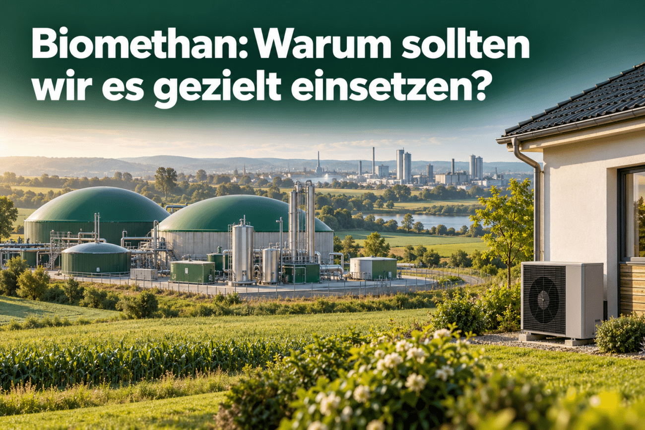 Biomethan: Warum ist der gezielte Einsatz sinnvoll?