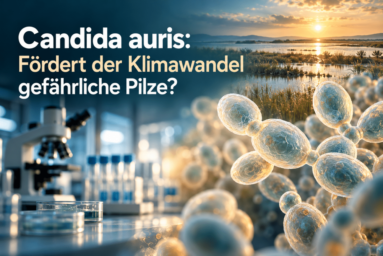 Candida auris: Fördert der Klimawandel gefährliche Pilze?
