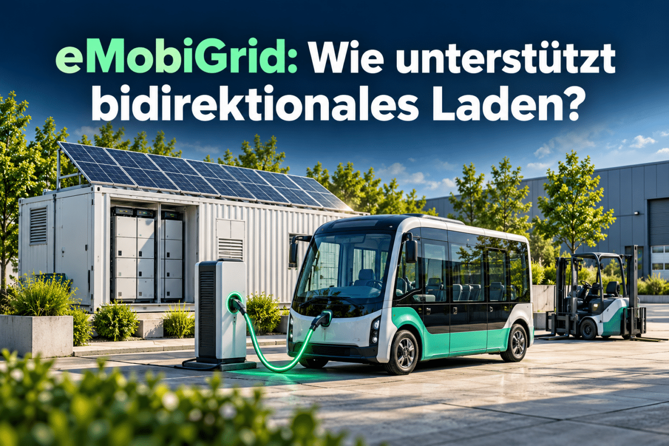 eMobiGrid: Wie unterstützt bidirektionales Laden?