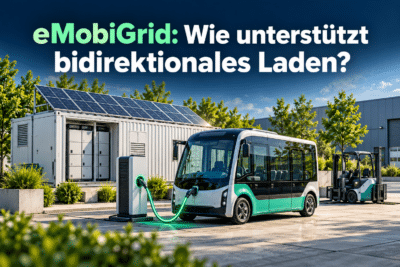 eMobiGrid: Wie unterstützt bidirektionales Laden?