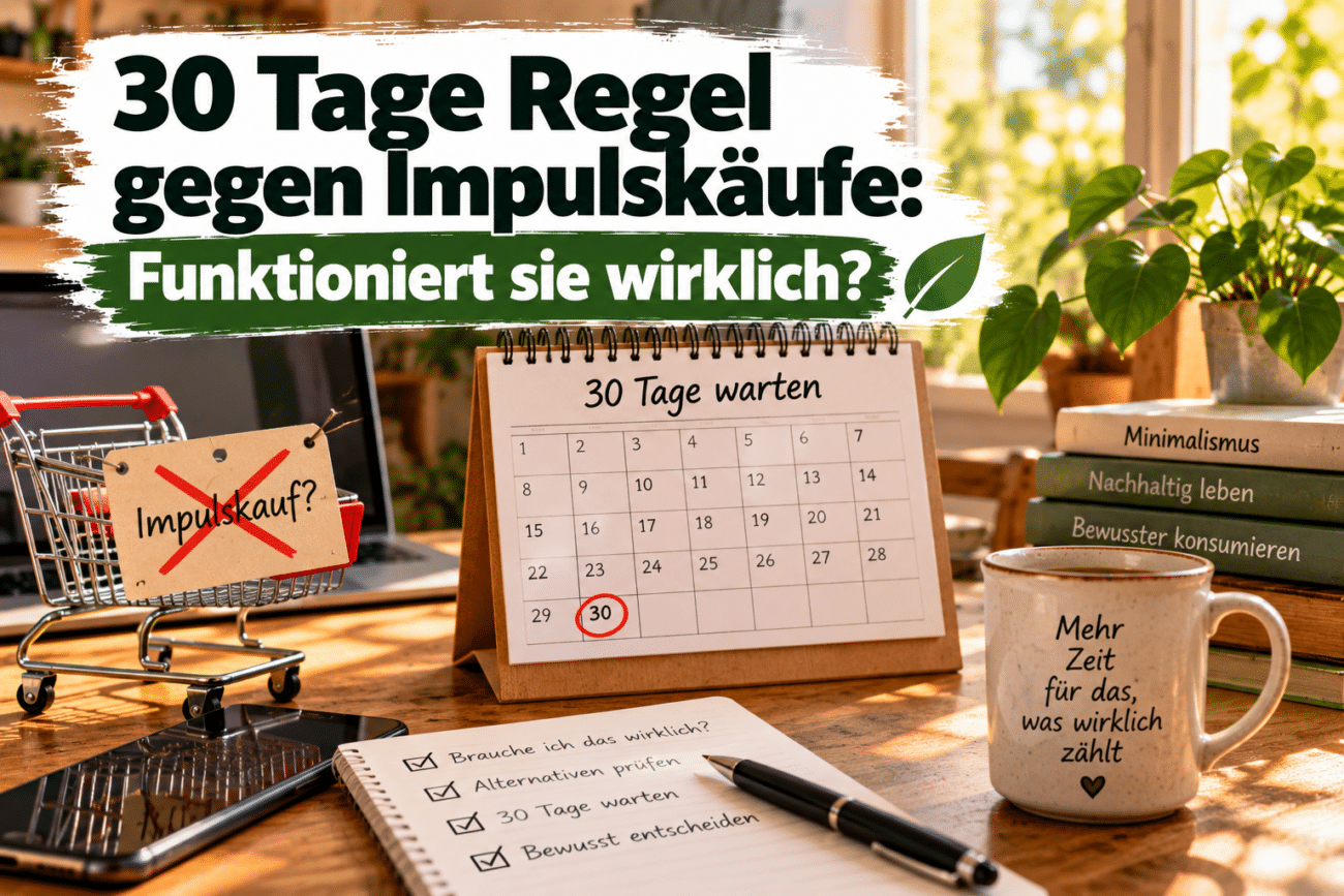30 Tage Regel: Hilft sie gegen Impulskäufe?