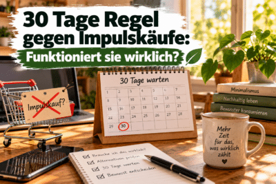 30 Tage Regel: Hilft sie gegen Impulskäufe?