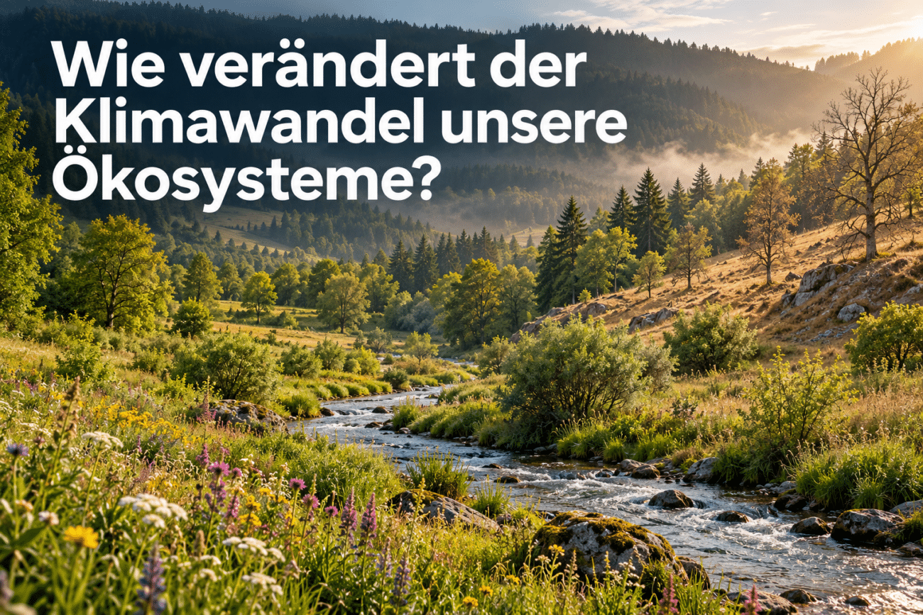 Wie verändert der Klimawandel unsere Ökosysteme?