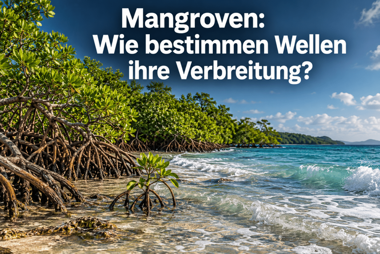 Mangroven: Wie bestimmen Wellen ihre Verbreitung?