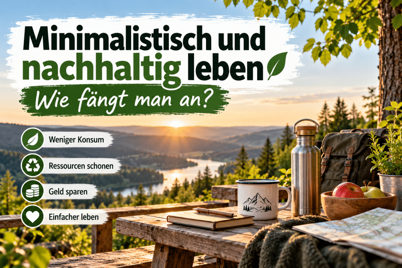 Nachhaltiger Minimalismus: Wie gelingt der Einstieg?