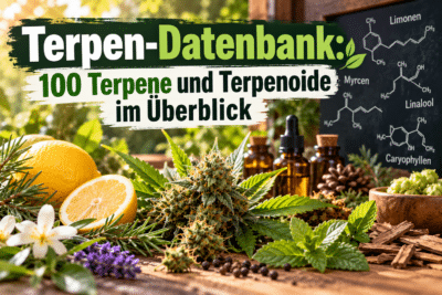 Terpen-Datenbank: 100 Terpene und Terpenoide im Überblick