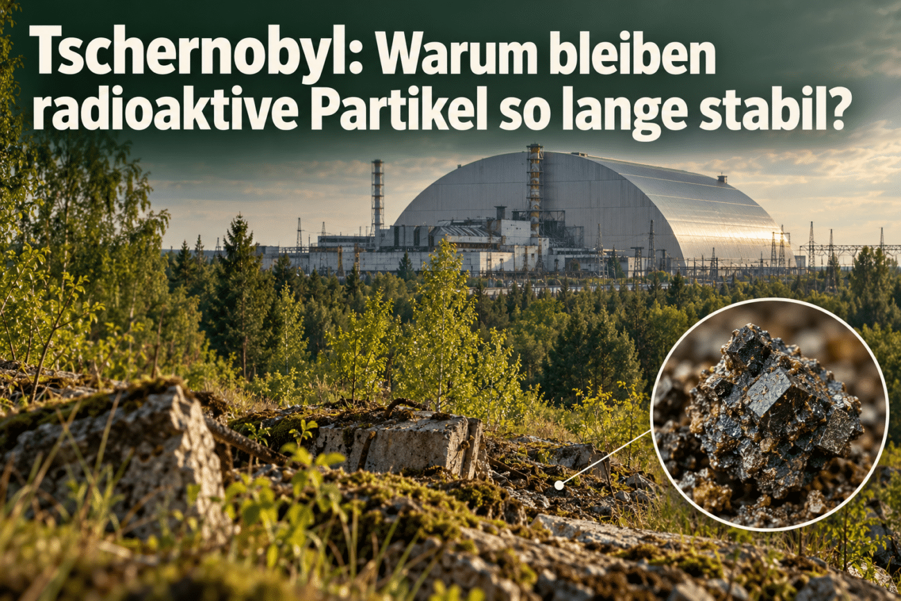 Tschernobyl: Warum bleiben radioaktive Partikel stabil?